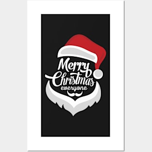 Santa merry christmas Posters and Art